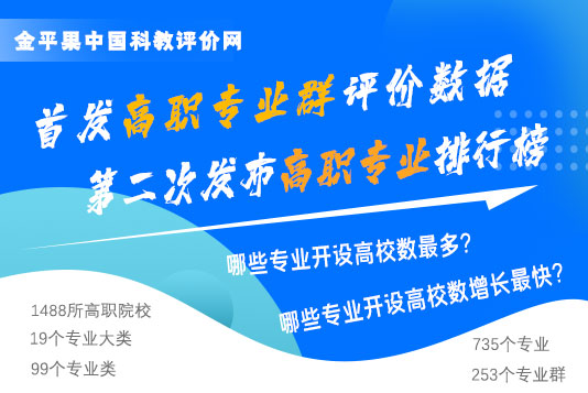 “金平果”2021高职专业群及专业排行榜发布