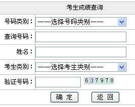 点击图片进入查分链接