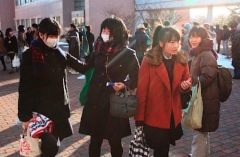日本55万名考生今日参加日本“高考”
